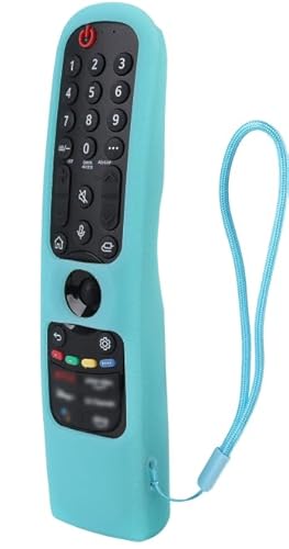 Silikon Schutzhülle Fernbedienungen für LG Magic Remote AN-MR21GA MR21GC MR22GN MR23GN MR24GA, Fernbedienungshülle Case Stoßfestes für QNED Smart TV 2022/2023/2024 Hülle Schutzhülle Leuchtendes Blau Silikon Schutzhülle Fernbedienungen für LG Magic Remote AN-MR21GA MR21GC MR22GN MR23GN MR24GA, Fernbedienungshülle Case Stoßfestes für QNED Smart TV 2022/2023/2024 Hülle Schutzhülle Leuchtendes Blau von AllgoodRc