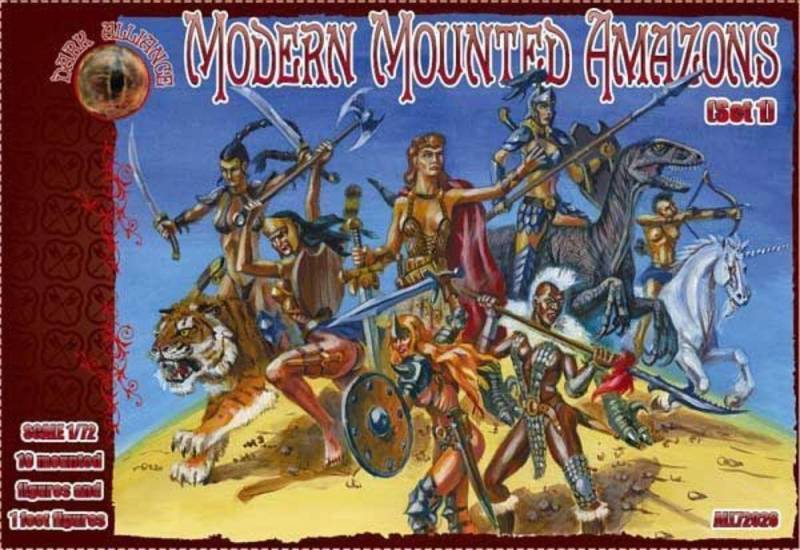 Modern Mounted Amazons, Set 1 von Alliance