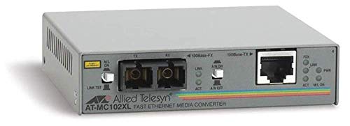 Allied Telesis AT-MC102XL-60 | Media Converter 100FX-SC to 100TX,2 km Allied Telesis AT-MC102XL-60 | Media Converter 100FX-SC to 100TX,2 km von Allied Telesis