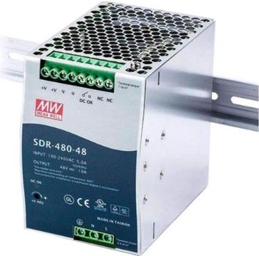 Allied Telesis 48V 480W Single Output Industrial DIN RAIL Power Supply (AT-SDR480-48) von Allied Telesis