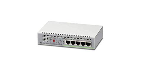 Allied Telesis AT-GS910/5-50 Switch Layer 2 Gigabit Unmanaged - 5 x 10/100/1000T - Internal PSU - DIP Switch configurable von Allied Telesis