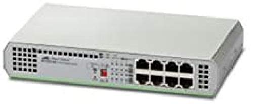 Allied Telesis AT-GS910/8-50 Switch Layer 2 Gigabit Unmanaged - 8 x 10/100/1000T - Internal PSU - DIP Switch configurable von Allied Telesis