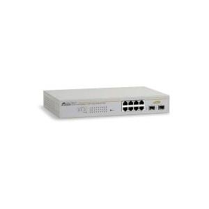 Allied Telesis AT GS950/8 WebSmart Switch - Switch - verwaltet - 8 x 10/100/1000 + 2 x shared SFP - Desktop Allied Telesis AT GS950/8 WebSmart Switch - Switch - verwaltet - 8 x 10/100/1000 + 2 x shared SFP - Desktop von Allied Telesis