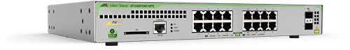 Allied Telesis AT-GS970M/18PS-50 Switch Layer 3 Lite Gigabit Managed - 16 x 10/100/1000T PoE+ | 2 x SFP - 247W PoE Budget - Internal PSU von Allied Telesis