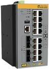 Allied Telesis AT IE340-20GP - Switch - L3 - managed - 8 x 10/100/1000 (PoE+) + 8 x 10/100/1000 (PoE) + 4 x Gigabit SFP - an DIN-Schiene montierbar, wandmontierbar - PoE+ (240 W) - DC-Stomversorgung von Allied Telesis