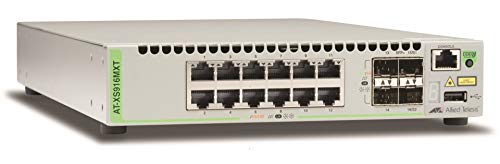 Allied Telesis AT-XS916MXT-50 Switch Stackable Layer 3 Lite 10 Gigabit Managed - 12x 10/100/1000/10G-T | 4 x SFP+ - Internal PSU von Allied Telesis