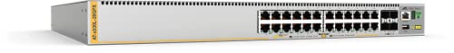 Allied Telesis AT-x530L-28GPX-50 | 24-Port 10/100/1000T PoE+, 4 SFP+ Ports, Stackable, Dual Fixed PSU Allied Telesis AT-x530L-28GPX-50 | 24-Port 10/100/1000T PoE+, 4 SFP+ Ports, Stackable, Dual Fixed PSU von Allied Telesis