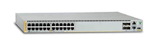 Allied Telesis AT-x930-28GPX | 24-Port 10/100/1000T PoE+, 4 SFP+ Ports, Stackable, Dual Hot-Swappable PSU, PSU not Included von Allied Telesis