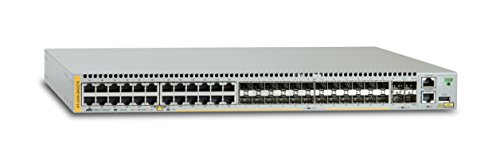 Allied Telesis AT-x930-28GSTX | 24-Port 10/100/1000T and 24-Port 100/1000 SFP, 4 SFP+ Ports, Stackable, Dual Hot-Swappable PSU, PSU not Included von Allied Telesis