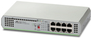 Allied Telesis L2 UM. GE 8P EXT.PSU 8 port 10/100/1000TX unmanaged switch with external power supply EU Power Adapter (AT-GS910/8E-50) von Allied Telesis