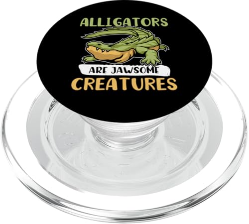 Alligator: Alligatoren sind umwerfende Kreaturen PopSockets PopGrip für MagSafe Alligator: Alligatoren sind umwerfende Kreaturen PopSockets PopGrip für MagSafe von Alligator And Crocodile Designs For Kids
