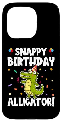 Alligator: Bissiger Geburtstagsalligator! Hülle für iPhone 15 Pro Alligator: Bissiger Geburtstagsalligator! Hülle für iPhone 15 Pro von Alligator And Crocodile Designs For Kids