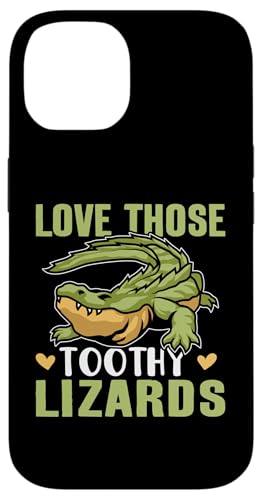 Alligator: Ich liebe diese zahnigen Echsen Hülle für iPhone 14 von Alligator And Crocodile Designs For Kids