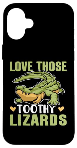 Alligator: Ich liebe diese zahnigen Echsen Hülle für iPhone 16 Plus Alligator: Ich liebe diese zahnigen Echsen Hülle für iPhone 16 Plus von Alligator And Crocodile Designs For Kids