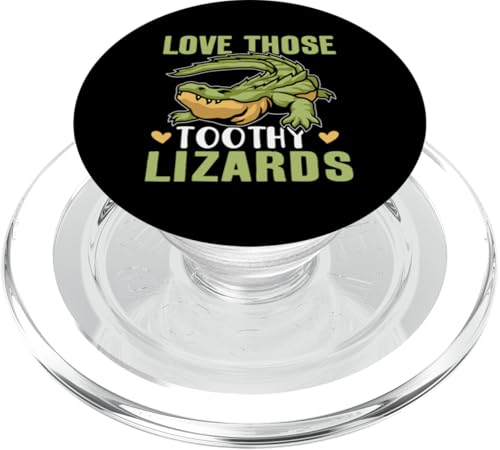 Alligator: Ich liebe diese zahnigen Echsen PopSockets PopGrip für MagSafe Alligator: Ich liebe diese zahnigen Echsen PopSockets PopGrip für MagSafe von Alligator And Crocodile Designs For Kids