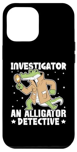 Alligator: Investigator - Ein Alligator Detective Hülle für iPhone 12 Pro Max Alligator: Investigator - Ein Alligator Detective Hülle für iPhone 12 Pro Max von Alligator And Crocodile Designs For Kids