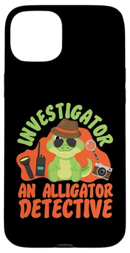 Alligator: Investigator - Ein Alligator Detective Hülle für iPhone 15 Plus Alligator: Investigator - Ein Alligator Detective Hülle für iPhone 15 Plus von Alligator And Crocodile Designs For Kids