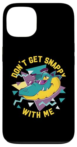 Alligator: Werde nicht bissig mit mir Hülle für iPhone 13 von Alligator And Crocodile Designs For Kids