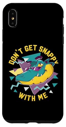 Alligator: Werde nicht bissig mit mir Hülle für iPhone XS Max Alligator: Werde nicht bissig mit mir Hülle für iPhone XS Max von Alligator And Crocodile Designs For Kids