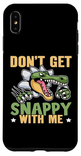 Alligator: Werde nicht bissig mit mir Hülle für iPhone XS Max Alligator: Werde nicht bissig mit mir Hülle für iPhone XS Max von Alligator And Crocodile Designs For Kids