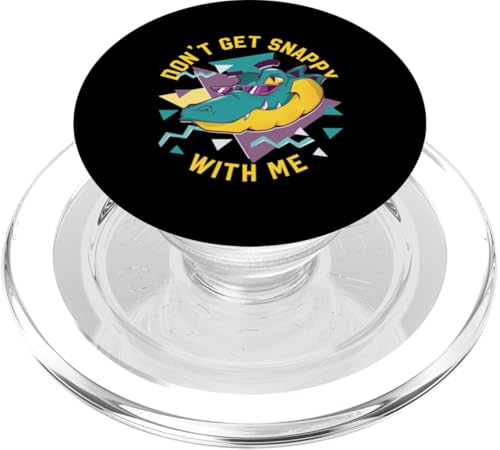 Alligator: Werde nicht bissig mit mir PopSockets PopGrip für MagSafe Alligator: Werde nicht bissig mit mir PopSockets PopGrip für MagSafe von Alligator And Crocodile Designs For Kids