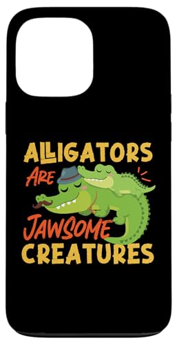 Alligatoren sind umwerfende Kreaturen Hülle für iPhone 13 Pro Max Alligatoren sind umwerfende Kreaturen Hülle für iPhone 13 Pro Max von Alligator And Crocodile Designs For Kids