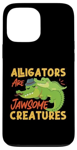 Alligatoren sind umwerfende Kreaturen Hülle für iPhone 13 Pro Max Alligatoren sind umwerfende Kreaturen Hülle für iPhone 13 Pro Max von Alligator And Crocodile Designs For Kids