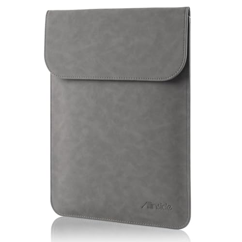 Allinside 13-13,3 Zoll Hülle Tasche wasserdichte Laptophülle für MacBook Air 13" 2010-2024 (A1369 A1466)/ MacBook Pro 13" 2012-2024 (A1425 A1502)/ MacBook Pro 13" CD-Rom (A1278), Grau von Allinside