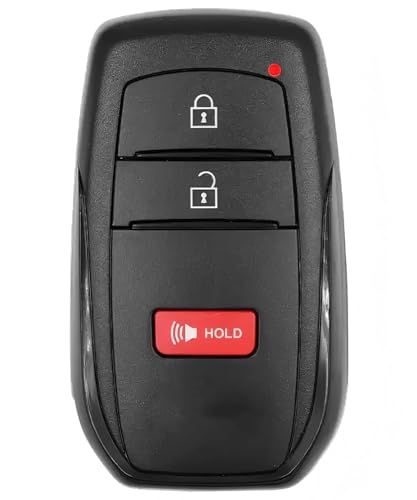 Smart-Schlüssel für TOYOTA Tacoma Sequoia Prius, Alliskeys 3-Tasten-Näherungsschlüssel-Ersatz für TOYOTA Tacoma Prius Sequoia HYQ14FBX 231451-3041 8990H-0C030 von Alliskeys