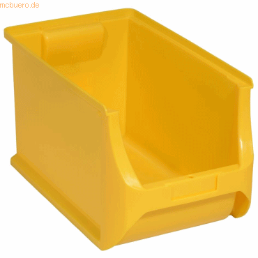 Allit Sichtlagerbox ProfiPlus Gr. 4H BxTxH 20,5x35,5x20cm gelb von Allit