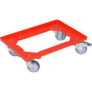 Allit Transportroller ProfiPlus rot 41,5 x 61,5 x 17,0 cm bis 250,0 kg von Allit