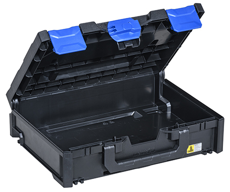 allit Aufbewahrungsbox EuroPlus MetaBox 118, schwarz/blau von Allit