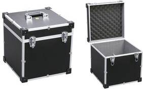 allit Gerätekiste AluPlus ToolBox 14, schwarz robuste Oberfläche, stabile Eckprofile, komfortabler - 1 Stück (421050) von Allit