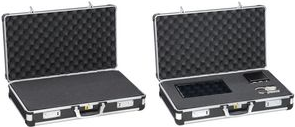 allit Messgerätekoffer AluPlus Protect >C< 60, schwarz ideal für empfindliche Messinstrumente oder Kameras, - 1 Stück (425820) von Allit