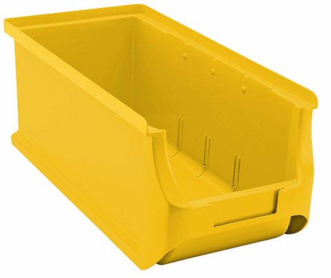 allit Sichtlagerkasten ProfiPlus Box 3L, aus PP, gelb von Allit