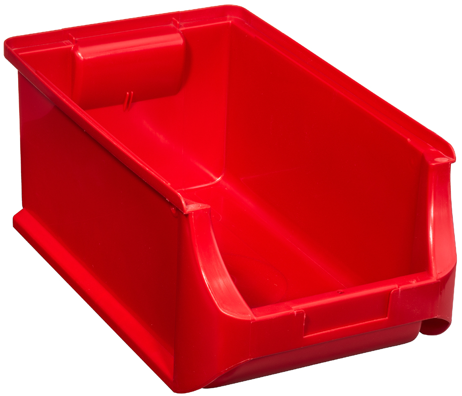 allit Sichtlagerkasten ProfiPlus Box 4, aus PP, rot von Allit