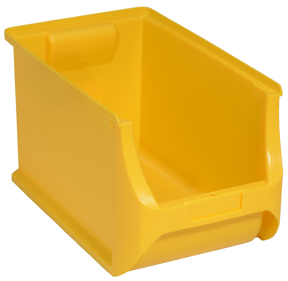 allit Sichtlagerkasten ProfiPlus Box 4H, aus PP, gelb von Allit