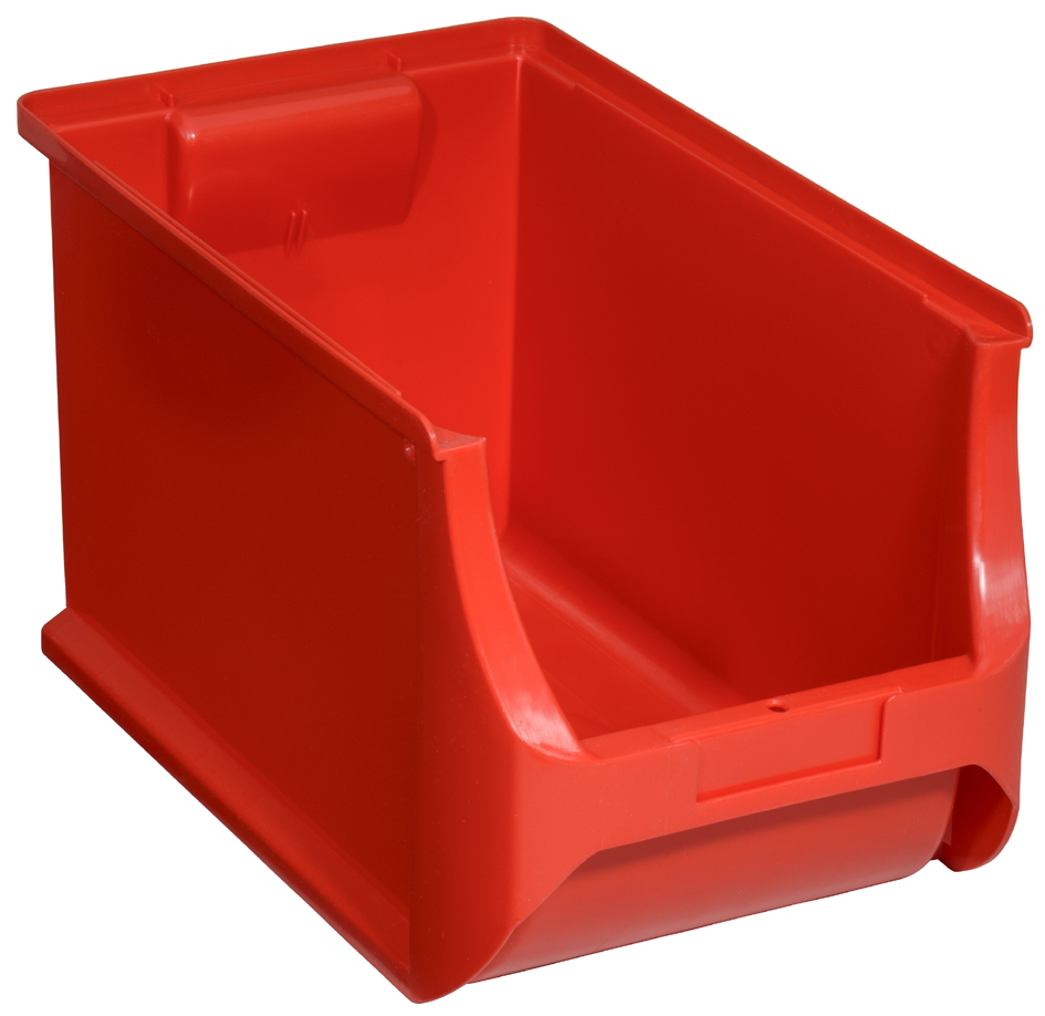 allit Sichtlagerkasten ProfiPlus Box 4H, aus PP, rot von Allit