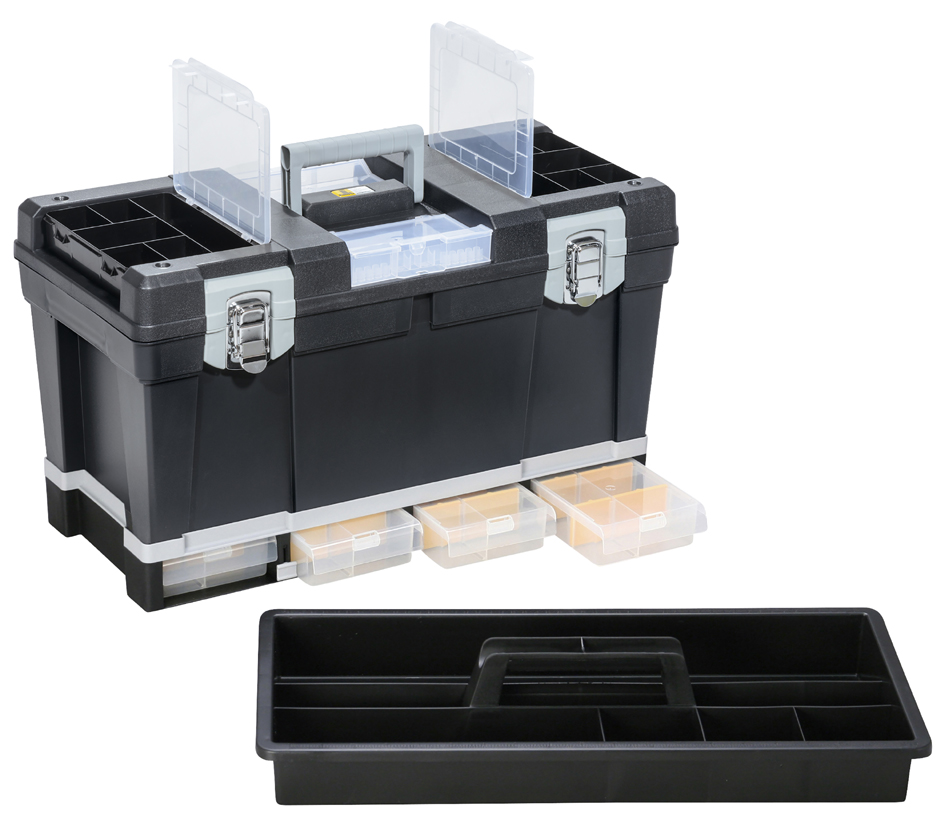 allit Werkzeugkoffer McPlus Depot >S< 23, PP, schwarz allit Werkzeugkoffer McPlus Depot >S< 23, PP, schwarz von Allit