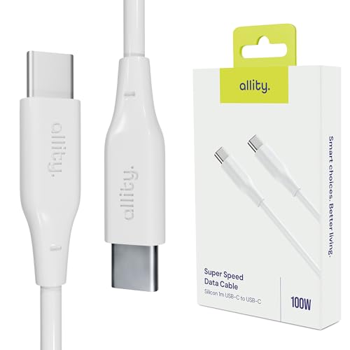 Allity Kabel AUC-02 USB-C - USB-C 1.0 m 100W weiß von Allity