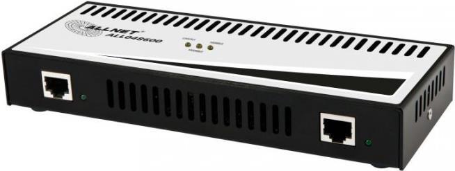 ALLNET ALL048600v2. Maximale Datenübertragungsrate: 1000 Mbit/s. Netzstandard: IEEE 802.3,IEEE 802.3ab,IEEE 802.3af,IEEE 802.3at,IEEE 802.3u. Übertragungstechnik: Verkabelt. Material: Metall, Produktfarbe: Schwarz, LED-Anzeigen: PoE, Leistung, Status. Zertifizierung: CE (ALL048600v2) von Allnet