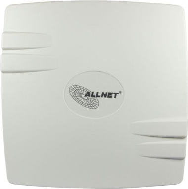 ALLNET ANT-DUAL-PATCH-185. Antenne Zunahmeniveau (max): 7 dBi, Frequenzband: 2.4 - 2.5 / 5.15 - 5.85, Antenna Zuwachs (2.4 GHz): 4 dBi. Antenne Steckertyp: N-Typ, Geschlecht: Weiblich, Polarisation: Duale Polarisation. Stromverbrauch (max.): 10 W. Breite: 185 mm, Tiefe: 45 mm, Höhe: 185 mm (ANT-DUAL-PATCH-185) von Allnet