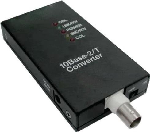 ALLNET Medienkonverter 10BASE-T/10BASE2 auf BNC ALL0500v3 DC 12VDC (ALL0500v3) von Allnet