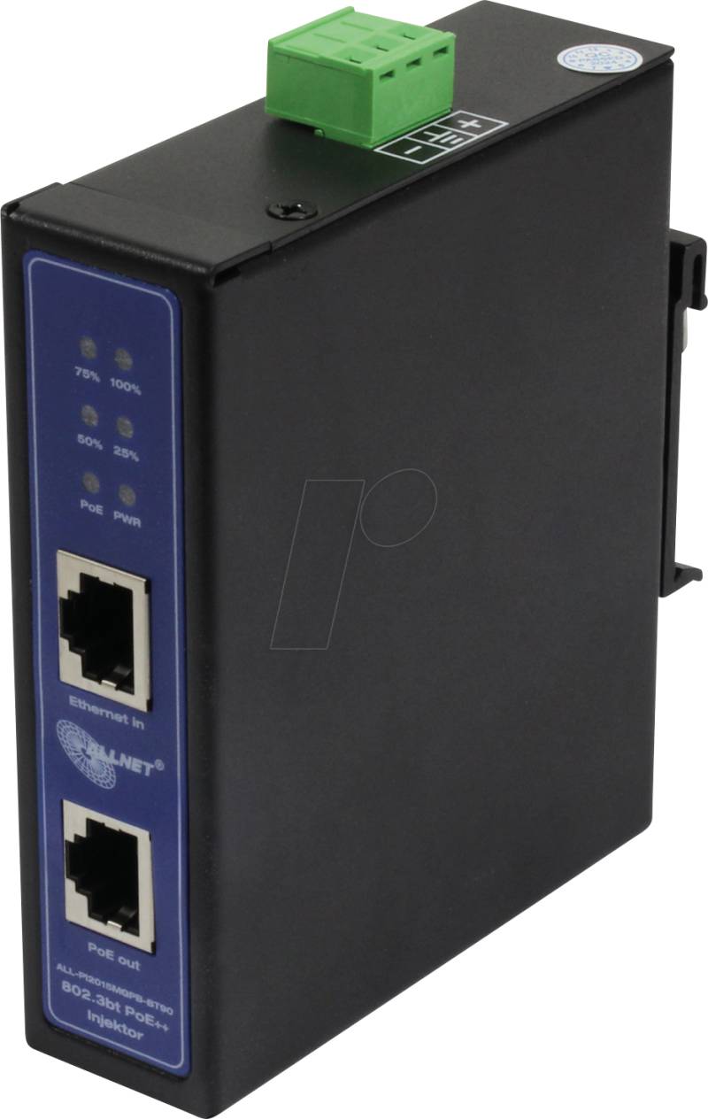 ALLNET PI2015MGP - Power over Ethernet (PoE++) Injektor, 10 Gigabit von Allnet