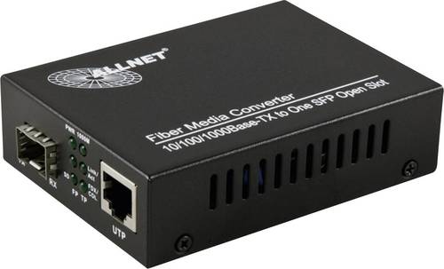 Allnet ALL-MC104G-SFP1 LAN, SFP Netzwerk-Medienkonverter 1 GBit/s von Allnet