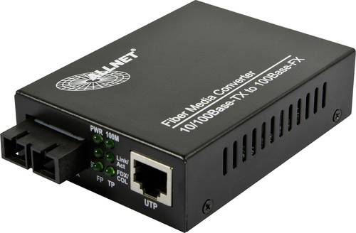 Allnet ALL-MC107-ST-MM LAN, ST Duplex Netzwerk-Medienkonverter 100MBit/s von Allnet