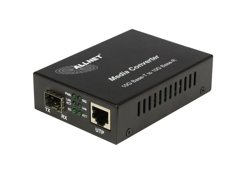 Allnet ALLNET ALL-MC109-SFP+ Netzwerk Medienkonverter 10000 Mbit/s Schwarz... Netzwerk-Adapter von Allnet