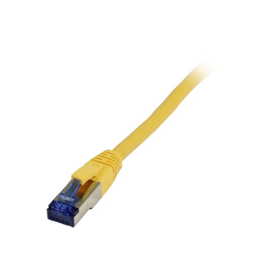 Allnet ALLNET Patchkabel RJ45, CAT6A 500Mhz,10m, gelb, S-STP(S/FTP), TPE(S... Netzwerkkabel von Allnet