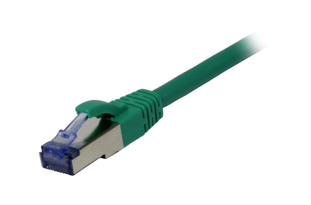 Allnet ALLNET Patchkabel RJ45 CAT6A 500Mhz 1.0m gruen S-STP S/FTP Komponen... Netzwerkkabel von Allnet