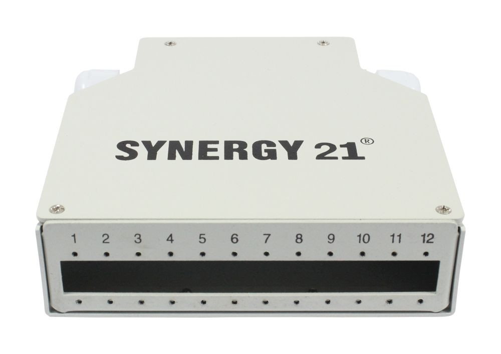 Allnet ALLNET Synergy 21 LWL-Patchpanel für Hutschiene DIN 12xLC-Duplex/SC... Computer-Kabel von Allnet